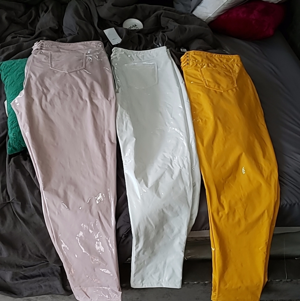 Vinyl pants (Cardi B @ fashion nova)